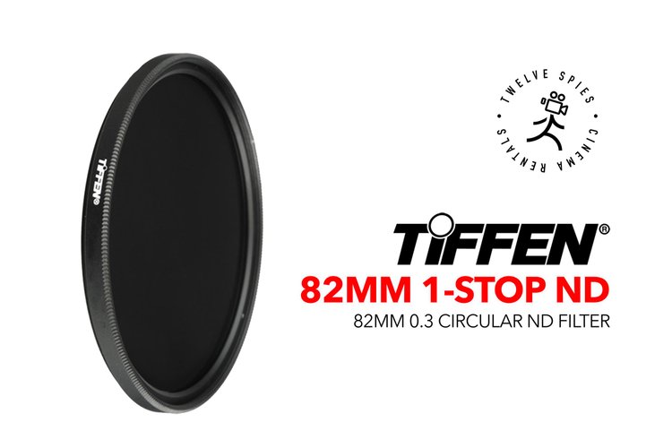 Tiffen 0.3 ND filter (82mm, 1-Stop) (step up/down rings available)